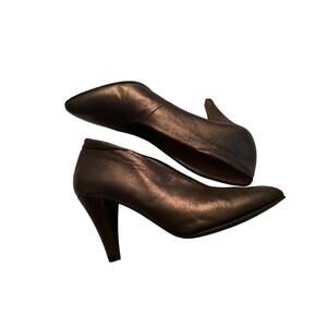 Brenda Zaro Bronze Heels